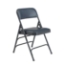 National Public Seating 1304 Vinyl Upholstered Premium Folding Chair, Dark Midnight Blue (4-pack) - NPS-1304