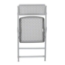 National Public Seating 1412 Airflex Premium Polypropylene Folding Chair, Platinum (4-pack) - NPS-1412