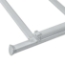 National Public Seating 1412 Airflex Premium Polypropylene Folding Chair, Platinum (4-pack) - NPS-1412