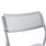 National Public Seating 1412 Airflex Premium Polypropylene Folding Chair, Platinum (4-pack) - NPS-1412