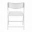 National Public Seating 1421 Airflex Premium Polypropylene Folding Chair, White (4-pack) - NPS-1421