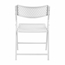 National Public Seating 1421 Airflex Premium Polypropylene Folding Chair, White (Pack of 4) - NPS-1421