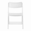 National Public Seating 1421 Airflex Premium Polypropylene Folding Chair, White (4-pack) - NPS-1421
