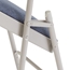 National Public Seating 2205 Fabric Premium Folding Chair, Imperial Blue/Grey (Pack of 4) - NPS-2205