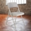 National Public Seating 2302 Fabric Premium Triple Brace Folding Chair, Greystone (4-pack) - NPS-2302