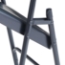 National Public Seating 304 Deluxe All-Steel Triple-Brace Folding Chair, Char-Blue (4-pack) - NPS-304