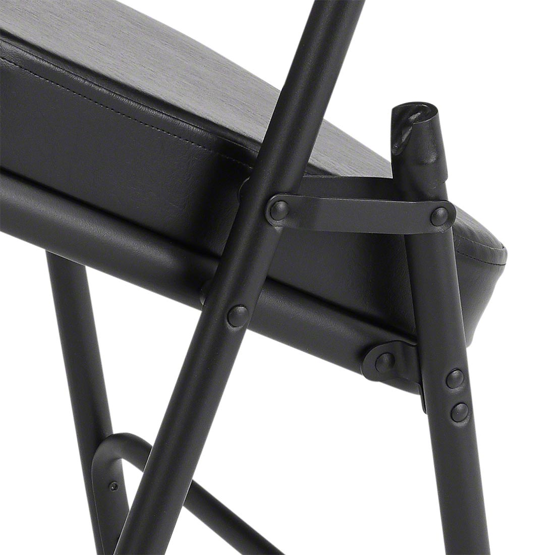 National Public Seating - Sedia pieghevole 910, acciaio, confezione da 4, nero National Public Seating - Sedia pieghevole 910, acciaio, confezione da 4, nero