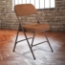 National Public Seating 3219 Premium 2" Fabric Upholstered Folding Chair, Antique Gold (2-pack) - NPS-3219