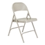 National Public Seating 52 Standard All-Steel Folding Chair, Grey (Pack of 4) - NPS-52