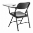 National Public Seating 5210L Tablet Arm Folding Chair, Left Arm, Black (2-pack) - NPS-5210L