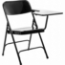 National Public Seating 5210L Tablet Arm Folding Chair, Left Arm, Black (2-pack) - NPS-5210L