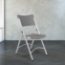 NPS 620 heavy‑duty folding chair with 19‑gauge steel frame in charcoal slate - front