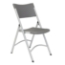 National Public Seating 30"x72" Folding Table & Chairs Package, Charcoal Slate - NPS-BT3072-20/1-620/4