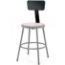 National Public Seating 6200 Series Science Lab Stool With Round Hardboard Seat - NPS-6200