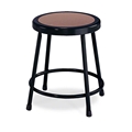National Public Seating 6200 Series Science Lab Stool With Round Hardboard Seat