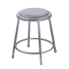 National Public Seating 6400 Series Science Lab Stool with Round Padded Seat science lab stool, round stool, padded seat, backrest, adjustable height, 6424HB-10 6418HB-10 6424B-10 6418B-10 6424H-10 6418H-10 6424-10 6418-10 6424HB 6430HB 6418HB 6424B 6430B 6418B 6424H 6430H 6418H 6424 6430 6418 6430HB-10 6430B-10 6430H-10 6430-10