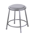 National Public Seating 6400 Series Science Lab Stool with Round Padded Seat