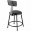 National Public Seating 6400 Series Science Lab Stool with Round Padded Seat - NPS-6400