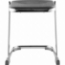 National Public Seating 6618 18" Elephant Z-Stool with Blow Molded Seat - NPS-6618