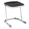 National Public Seating 6618 18" Elephant Z-Stool with Blow Molded Seat science lab stool, 6600 series, square stool, 18"h, stackable, art studio stool, 6618