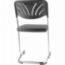 National Public Seating 6618B 18" Elephant Z-Stool with Backrest and Blow Molded Seat - NPS-6618B