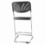 National Public Seating 6622B 22" Elephant Z-Stool with Backrest and Blow Molded Seat - NPS-6622B