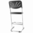 National Public Seating 6624B 24" Elephant Z-Stool with Backrest and Blow Molded Seat - NPS-6624B