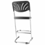 National Public Seating 6624B 24" Elephant Z-Stool with Backrest and Blow Molded Seat - NPS-6624B