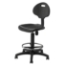 National Public Seating 6722HB Black Polyurethane Task Chair, 22"-32" Height - NPS-6722HB