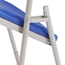 National Public Seating 805 Premium Lightweight Plastic Folding Chair, Blue - NPS-805