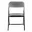 National Public Seating 820 Premium Lightweight Plastic Folding Chair, Charcoal Slate (4-pack) - NPS-820