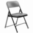 National Public Seating 820 Premium Lightweight Plastic Folding Chair, Charcoal Slate (4-pack) - NPS-820