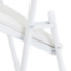 National Public Seating 821 Premium Lightweight Plastic Folding Chair, Bright White (4-pack) - NPS-821