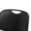 National Public Seating 8510 Ultra-Compact Plastic Stack Chair, Black  - NPS-8510