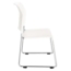 National Public Seating 8801 Cafetorium Plastic Stack Chair, White  - NPS-8801-11-01