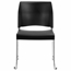 National Public Seating 8810 Cafetorium Plastic Stack Chair, Black - NPS-8810-11-10