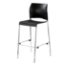 National Public Seating 8810B Cafetorium Bar Stool, Plastic Seat, Black - NPS-8810B-11-10