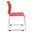National Public Seating 8817 Cafetorium Plastic Stack Chair, Red - NPS-8817-11-17