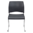 National Public Seating 8820 Cafetorium Plastic Stack Chair, Charcoal - NPS-8820-11-20