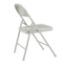 Basics by NPS 902 All-Steel Folding Chair, Grey (4-pack) - NPS-902