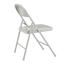 National Public Seating 902 Commercialine All-Steel Folding Chair, Grey (Pack of 4) - NPS-902
