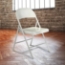 Basics by NPS 902 All-Steel Folding Chair, Grey (4-pack) - NPS-902