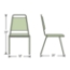 National Public Seating 9110-B Vinyl Upholstered Stack Chair, Panther Black - NPS-9110-B