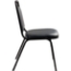 National Public Seating 9104-B Vinyl Upholstered Stack Chair, Midnight Blue - NPS-9104-B