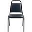 National Public Seating 9104-B Vinyl Upholstered Stack Chair, Midnight Blue - NPS-9104-B