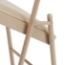 Basics by NPS 951 Vinyl Padded Steel Folding Chair, Beige (4-pack) - NPS-951