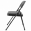 Basics by NPS 970 Fabric Padded Folding Chair, Star Trail Black (4-pack) - NPS-970