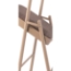 Basics by NPS 973 Fabric Padded Folding Chair, Star Trail Brown (4-pack) - NPS-973