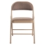 Basics by NPS 973 Fabric Padded Folding Chair, Star Trail Brown (4-pack) - NPS-973