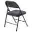 Basics by NPS 974 Fabric Padded Folding Chair, Star Trail Blue (4-pack) - NPS-974
